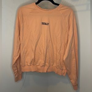 H&M “Totally” Long Sleeve Tee